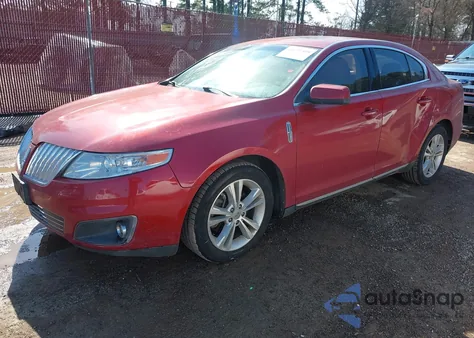 2009 Lincoln Mks z USA, uszkodzony, nr VIN 1LNHM93R79G624853